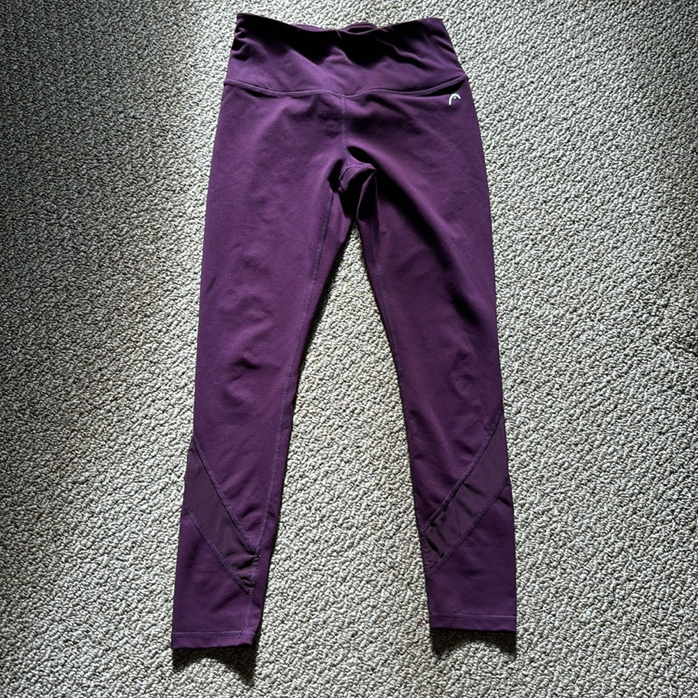 Head Leggings Purple Size Small